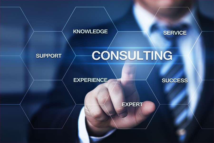Consulting Expert Advice Support Service Business concept.